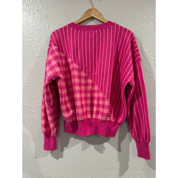 Solid & Striped The Peyton Orchid Pink Sweater Large - Picture 2 of 4